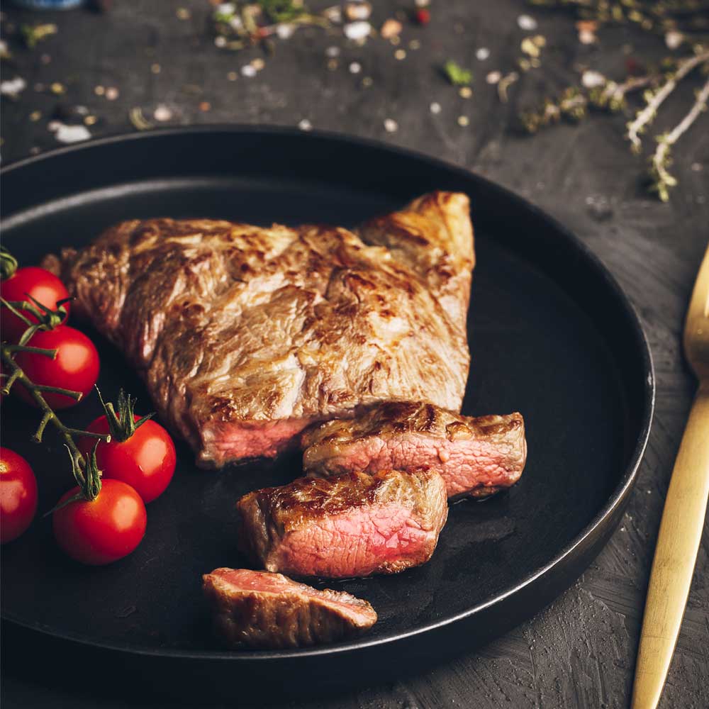 Pluma Iberico pork cooked