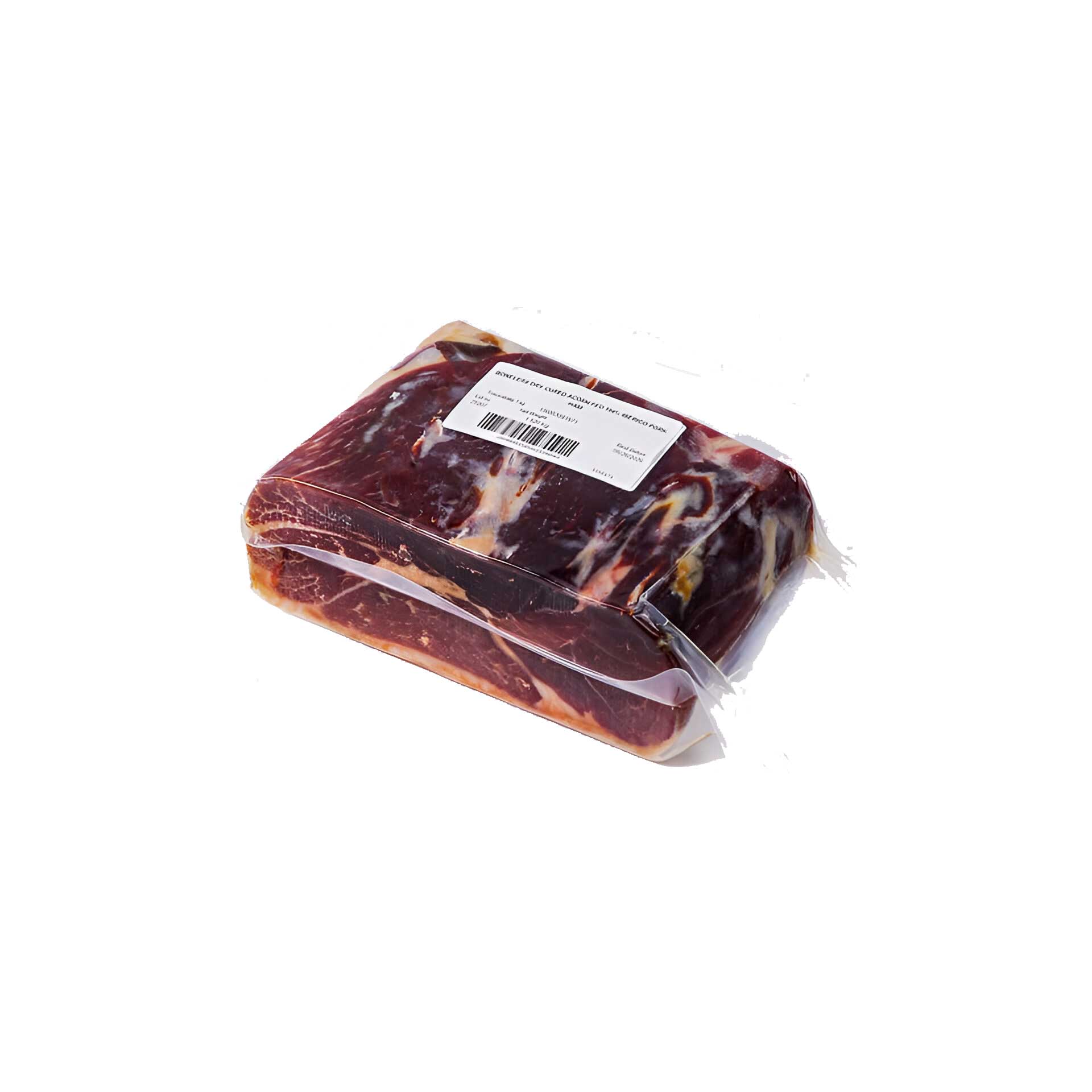 Boneless  Acorn Fed 100% Iberico Pork Ham Cured – half block